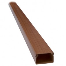 Κανάλι Πλαστικό 15mmX10mm Καφέ 2m